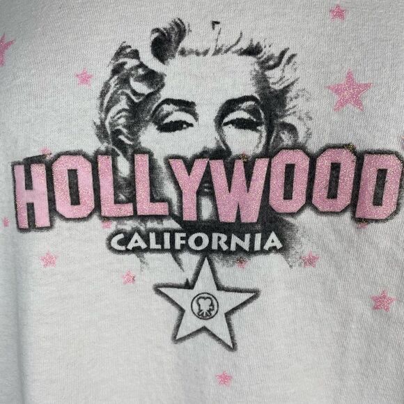 Marilyn Monroe Hollywood California T-Shirt Size XL EUC - Picture 3 of 6